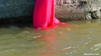 Stunning Gina Proudly Reigns As Town's Wetlook Queen Screencap 8 on www.sinx.com