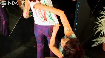 Playful Clothed Babes Get Wet And Messy Screencap 42 on www.sinx.com