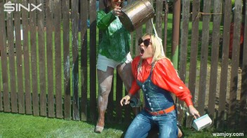 Catfight Turns Messy As Best Friends Get Painted - Cam 1 Screencap 44 on www.sinx.com