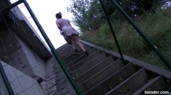 Alice treats herself with a golden shower Screencap 111 on www.sinx.com