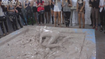 Muddy Wrestling: Bitches In Braids Bring The Mess To The Masses! Mean & Dirty! Screencap 85 on www.sinx.com