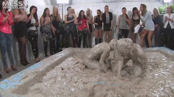 Muddy Wrestling: Bitches In Braids Bring The Mess To The Masses! Mean & Dirty! Screencap 89 on www.sinx.com