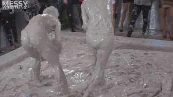 Muddy Wrestling: Bitches In Braids Bring The Mess To The Masses! Mean & Dirty! Screencap 92 on www.sinx.com