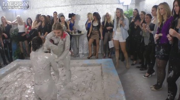 Muddy Wrestling: Bitches In Braids Bring The Mess To The Masses! Mean & Dirty! Screencap 18 on www.sinx.com