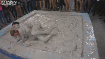 Muddy Wrestling: Bitches In Braids Bring The Mess To The Masses! Mean & Dirty! Screencap 19 on www.sinx.com