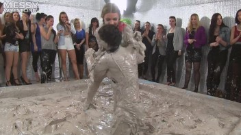 Muddy Wrestling: Bitches In Braids Bring The Mess To The Masses! Mean & Dirty! Screencap 20 on www.sinx.com