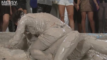 Muddy Wrestling: Bitches In Braids Bring The Mess To The Masses! Mean & Dirty! Screencap 21 on www.sinx.com