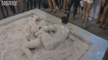 Muddy Wrestling: Bitches In Braids Bring The Mess To The Masses! Mean & Dirty! Screencap 22 on www.sinx.com