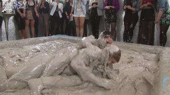 Muddy Wrestling: Bitches In Braids Bring The Mess To The Masses! Mean & Dirty! Screencap 28 on www.sinx.com