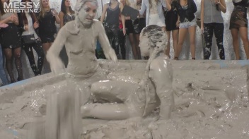 Muddy Wrestling: Bitches In Braids Bring The Mess To The Masses! Mean & Dirty! Screencap 54 on www.sinx.com