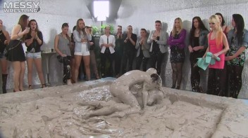 Muddy Wrestling: Bitches In Braids Bring The Mess To The Masses! Mean & Dirty! Screencap 67 on www.sinx.com