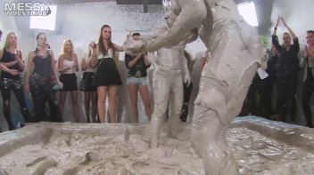 Muddy Wrestling: Bitches In Braids Bring The Mess To The Masses! Mean & Dirty! Screencap 68 on www.sinx.com