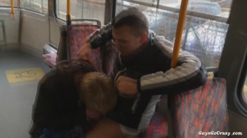 Cock Love On The Tram.  Public BJ! Screencap 11 on www.sinx.com