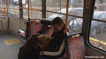 Cock Love On The Tram.  Public BJ! Screencap 22 on www.sinx.com