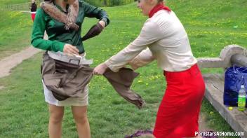 Messy Catfight Ends Up In The Pond Screencap 61 on www.sinx.com
