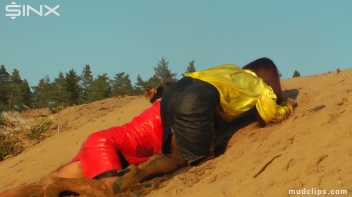 Mud Wrestling Cuties Water War Screencap 35 on www.sinx.com