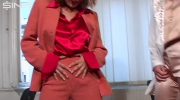 Girls Get Their Way In After Work Group Pissing Screencap 29 on www.sinx.com