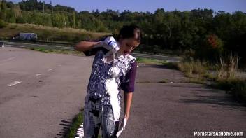 Doused In Dairy On The Side Of The Highway Screencap 12 on www.sinx.com