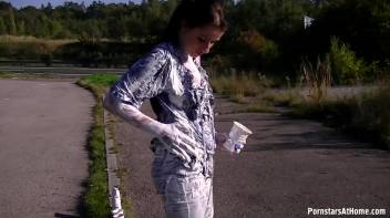 Doused In Dairy On The Side Of The Highway Screencap 33 on www.sinx.com