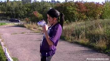 Doused In Dairy On The Side Of The Highway Screencap 4 on www.sinx.com