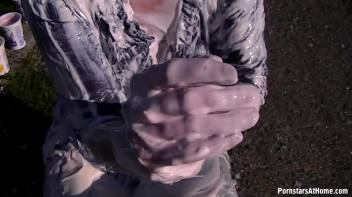 Doused In Dairy On The Side Of The Highway Screencap 57 on www.sinx.com