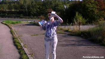 Doused In Dairy On The Side Of The Highway Screencap 73 on www.sinx.com