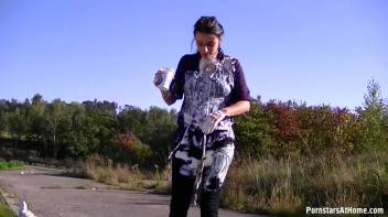 Doused In Dairy On The Side Of The Highway Screencap 8 on www.sinx.com