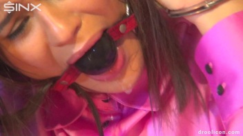 Cute Handcuffed And Ballgagged Babe Struggles Screencap 31 on www.sinx.com