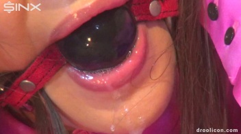 Cute Handcuffed And Ballgagged Babe Struggles Screencap 34 on www.sinx.com