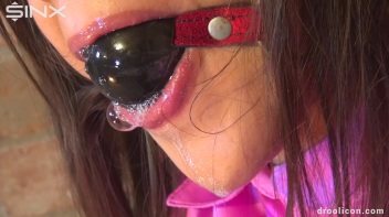 Cute Handcuffed And Ballgagged Babe Struggles Screencap 40 on www.sinx.com