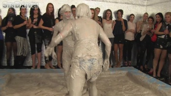 Muddy Wrestling: Jenna Lovely vs Lilith Virago & Gabriella vs. Sheila Screencap 67 on www.sinx.com