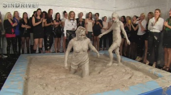 Muddy Wrestling: Jenna Lovely vs Lilith Virago & Gabriella vs. Sheila Screencap 33 on www.sinx.com