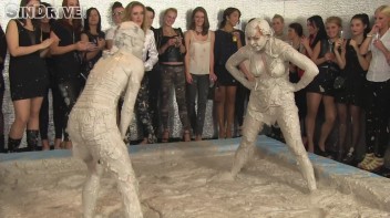 Muddy Wrestling: Jenna Lovely vs Lilith Virago & Gabriella vs. Sheila Screencap 39 on www.sinx.com