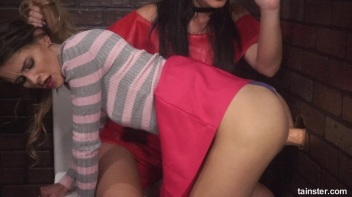 Femdom Babe Plays With Goo Spurting Dildo Screencap 72 on www.sinx.com