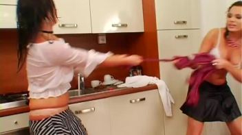 Kitchen Catfight Screencap 40 on www.sinx.com