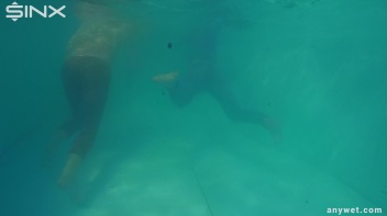 Besties Nearly Get Caught Playing In Backyard Pool! Screencap 16 on www.sinx.com