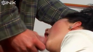 Huge Facial Treat For Satin Bloused Babe Screencap 58 on www.sinx.com