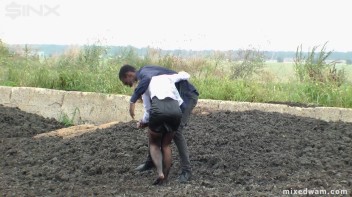 Muddy Mixed Wrestling For Arguing Couple - Cam 2 Screencap 33 on www.sinx.com