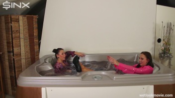 Wetlook Fantasy Babes Play In Hot Tub Screencap 37 on www.sinx.com