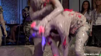 Alex Roars Her Way Through This Mud Battle! Screencap 12 on www.sinx.com