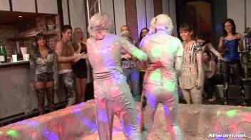 Alex Roars Her Way Through This Mud Battle! Screencap 16 on www.sinx.com