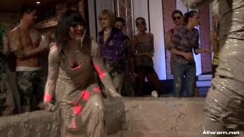 Alex Roars Her Way Through This Mud Battle! Screencap 54 on www.sinx.com