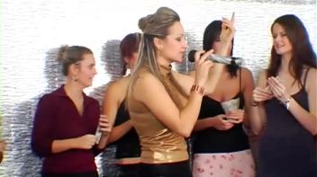 Girls Only Greasy Bikini Battle Screencap 6 on www.sinx.com