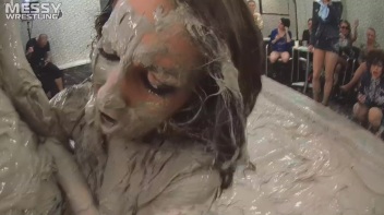 Messy Wrestling: Freak Up Your Fancy With A Full Body Blast Of Mud! Screencap 20 on www.sinx.com