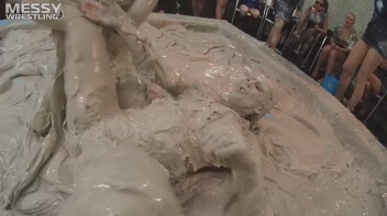 Messy Wrestling: Freak Up Your Fancy With A Full Body Blast Of Mud! Screencap 69 on www.sinx.com