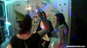 Europorn Birthday Bang Part 2 - Shower Cam Screencap 21 on www.sinx.com