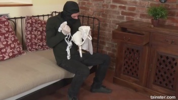 Getting Her Freak and Pee On With A Lingerie Freak Thief Screencap 13 on www.sinx.com