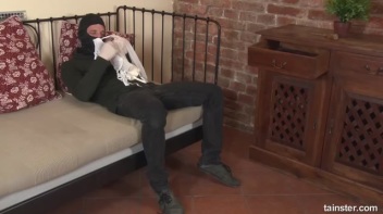 Getting Her Freak and Pee On With A Lingerie Freak Thief Screencap 14 on www.sinx.com