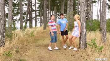 Three little bisexuals lost in the woods Screencap 4 on www.sinx.com