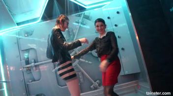 Jailhouse Fuck Part 3 - Shower Cam Screencap 74 on www.sinx.com